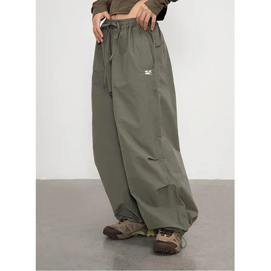 Deeptown Y2K Parachute Pants