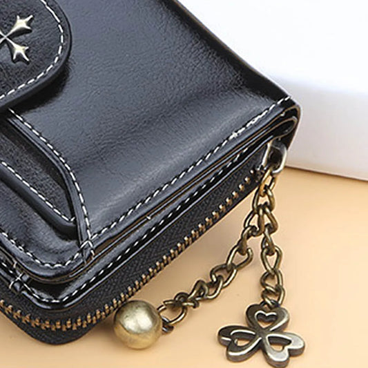 Compact Leather Wallet